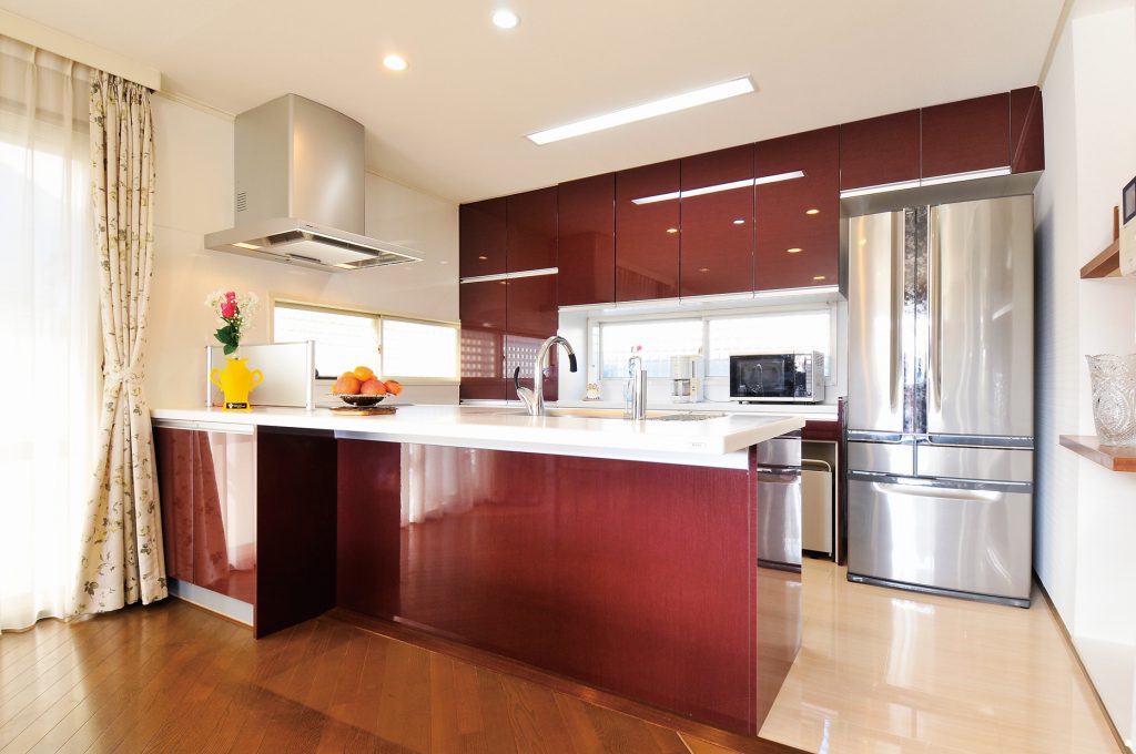 上尾市｜開放感あふれる対面キッチンへ！L字型キッチンからの大変