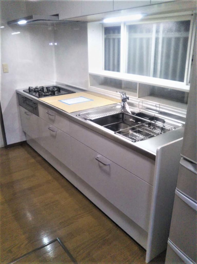 鴻巣市｜キッチンリフォーム（LIXIL：アレスタ）