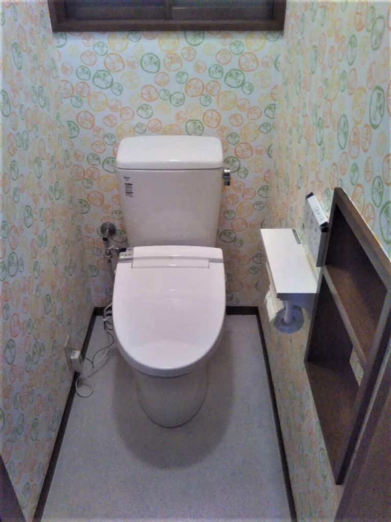 桶川市｜トイレリフォーム（LIXIL：アメージュZ）