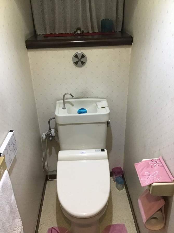 上尾市｜トイレリフォーム（LIXIL：アメージュZ）