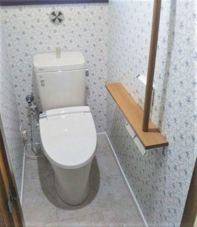 上尾市｜トイレリフォーム（LIXIL：アメージュZ）