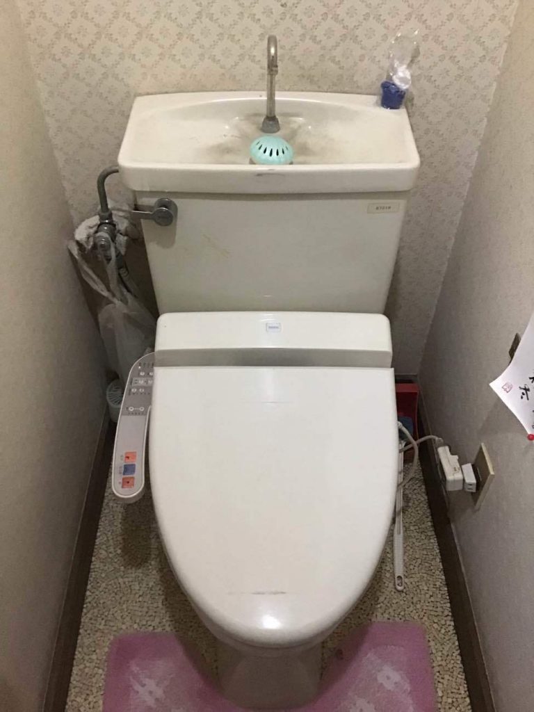 上尾市｜トイレリフォーム（LIXIL：アメージュZ）