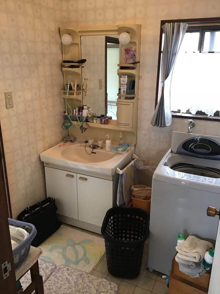 上尾市｜洗面リフォーム（LIXIL：ピアラ）