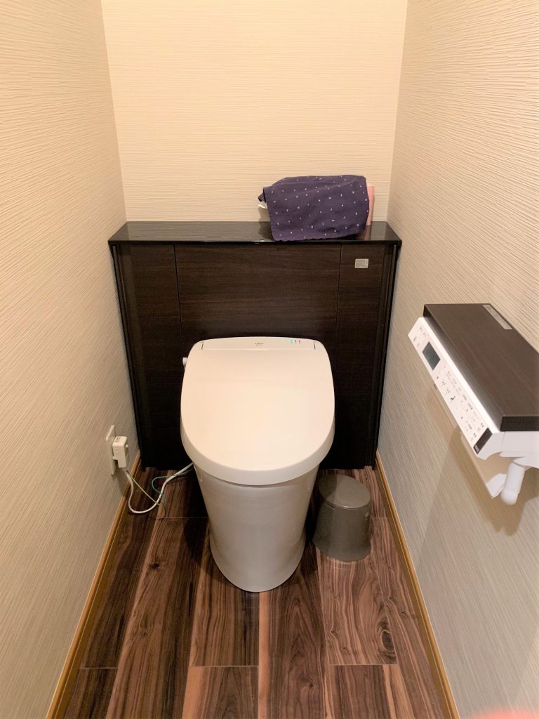 桶川市｜トイレリフォーム（LIXIL：リフォレＩ型）