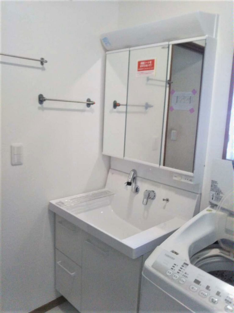 北本市｜洗面所リフォーム（LIXIL：ピアラ）