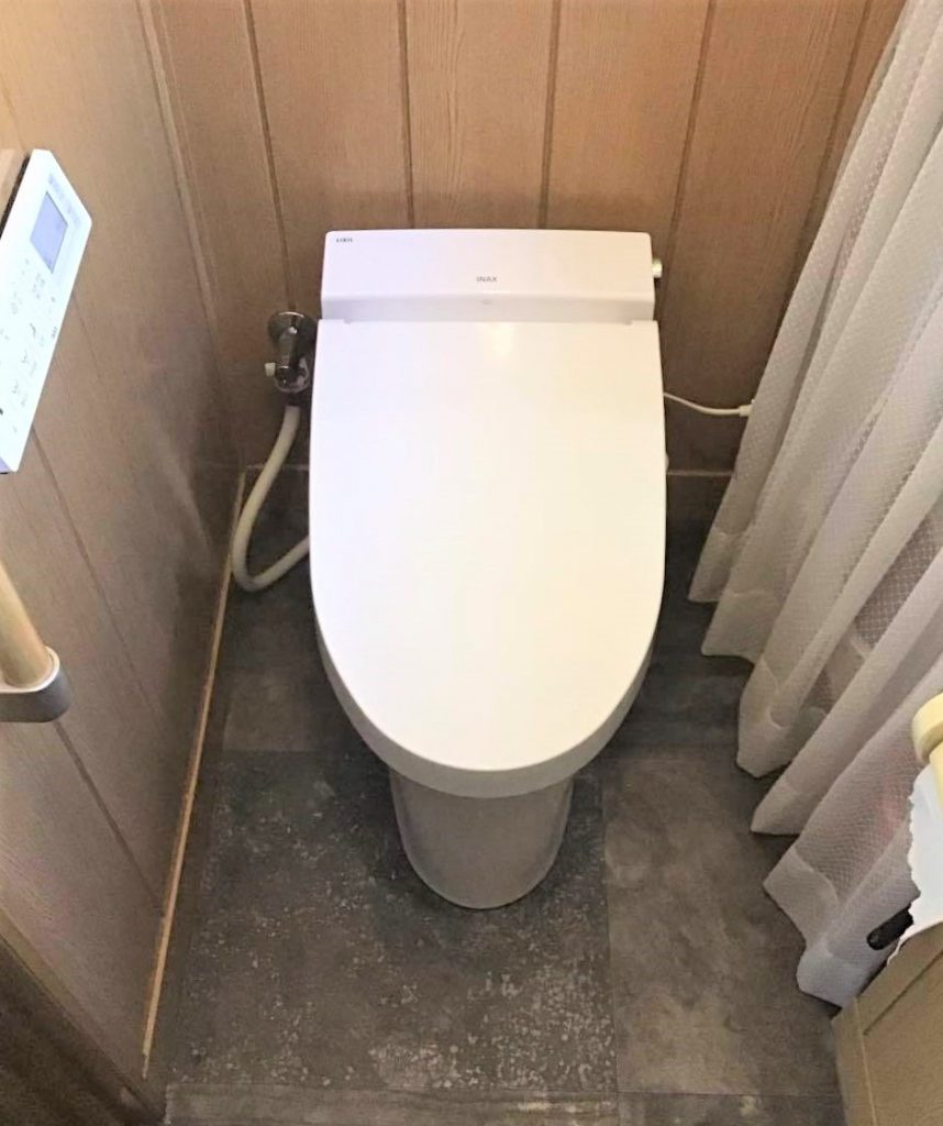 桶川市｜トイレリフォーム（LIXIL：サティスS）