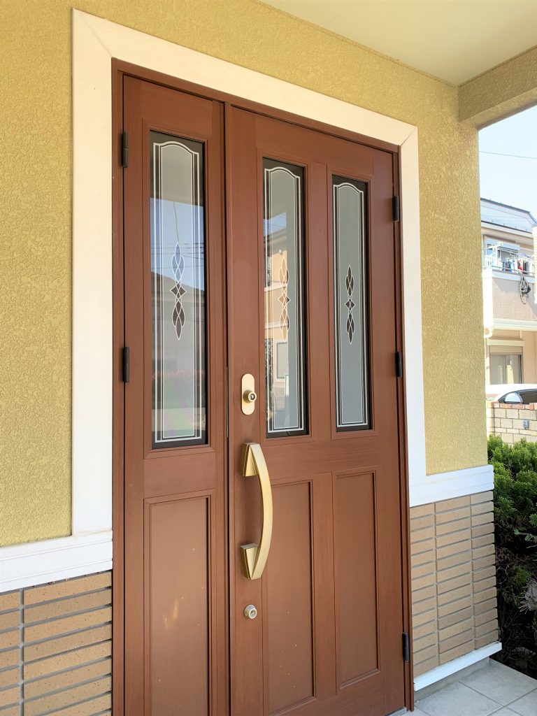 北本市｜玄関ドアリフォーム（LIXIL：リシェント）