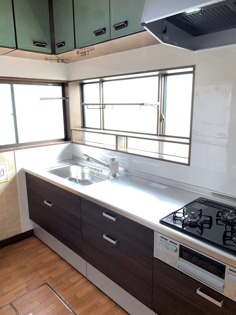 上尾市｜キッチンリフォーム（LIXIL：シエラ）