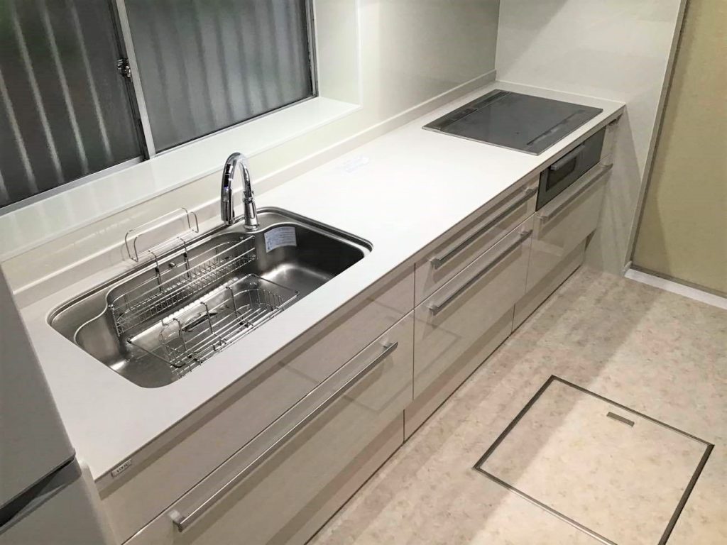 桶川市｜キッチンリフォーム（LIXIL：リシェルSI）