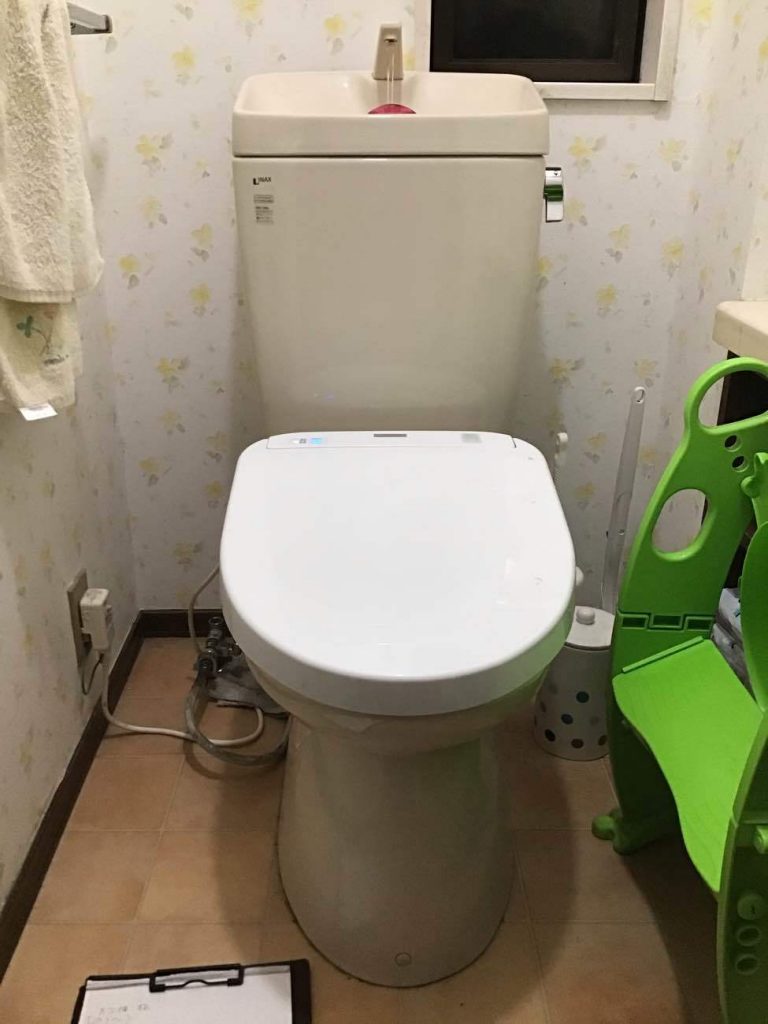 鴻巣市｜トイレリフォーム（LIXIL：プレアスHS）