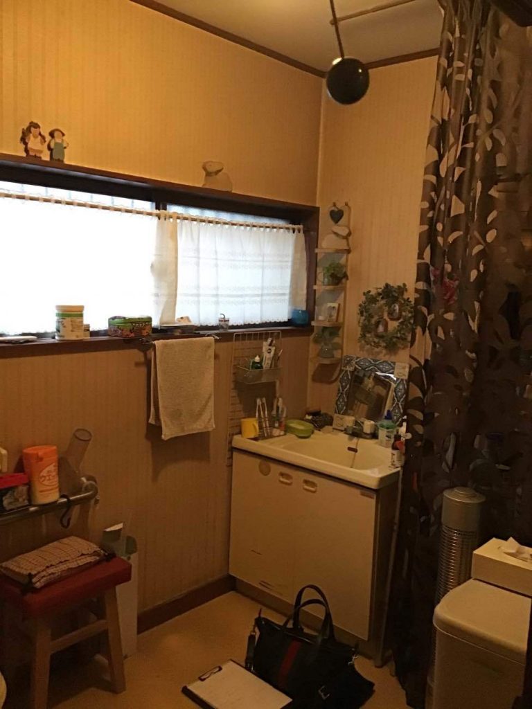 北本市｜洗面台リフォーム（LIXIL：ドゥケアカウンター）