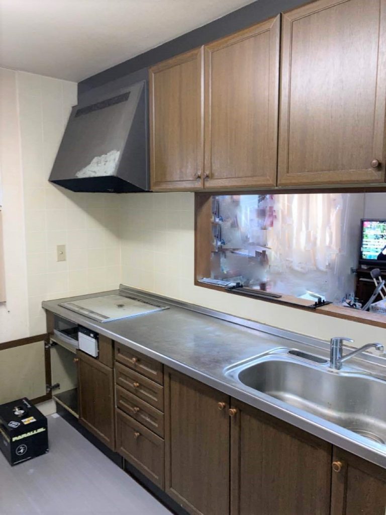 上尾市｜キッチンリフォーム（LIXIL：リシェルSI）