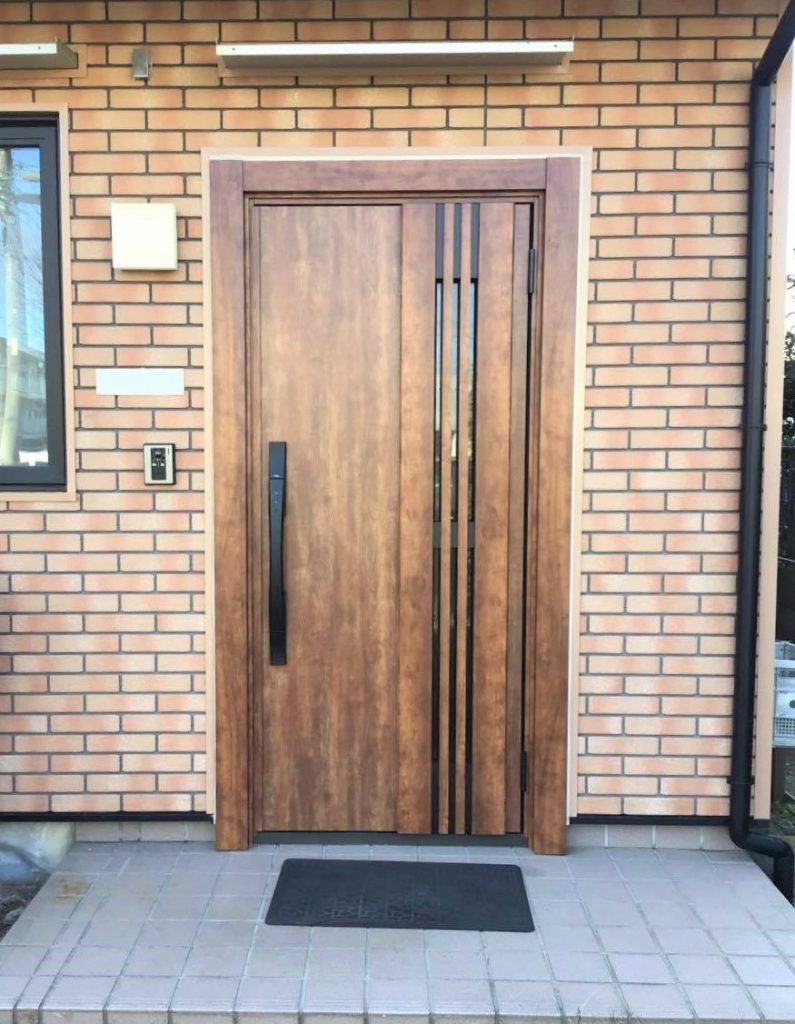 北本市｜玄関ドアリフォーム（LIXIL：リシェント）