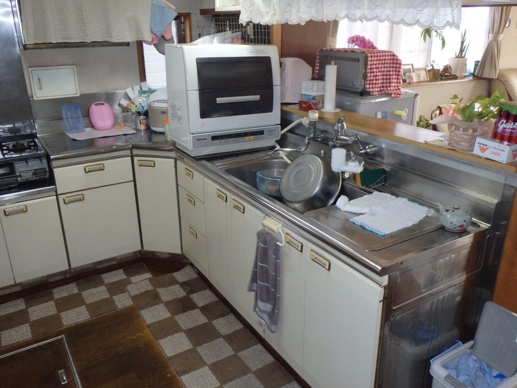 北本市｜キッチンリフォーム（LIXIL：リシェルＳＩ）