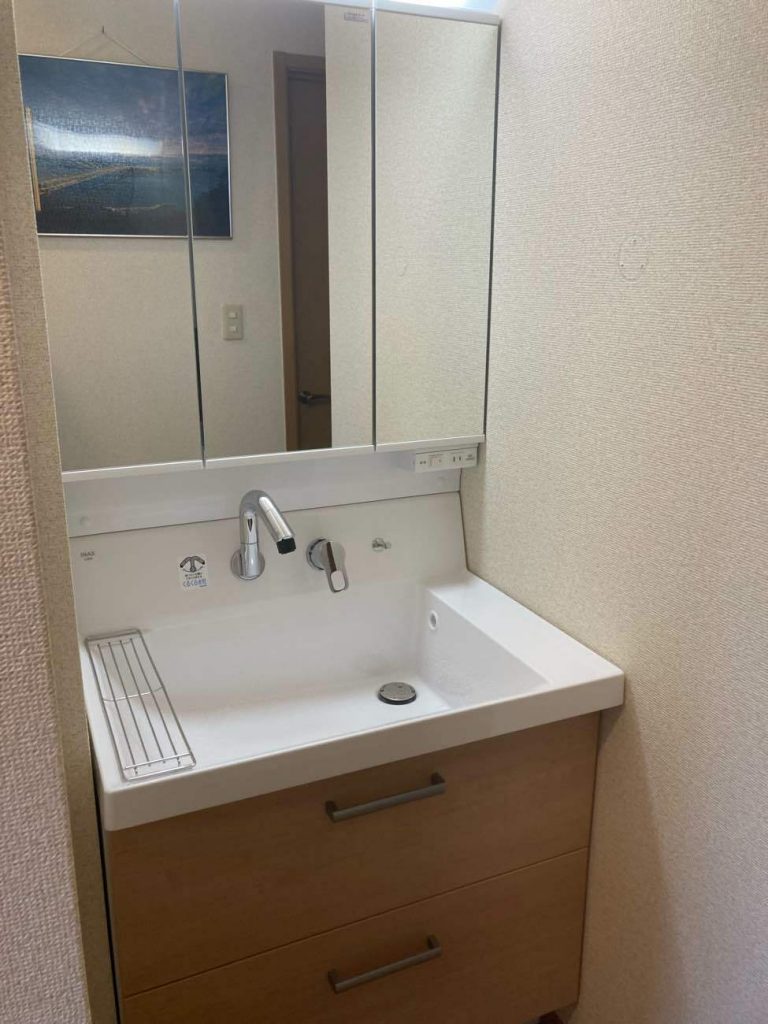 上尾市｜洗面リフォーム（LIXIL：ピアラ）