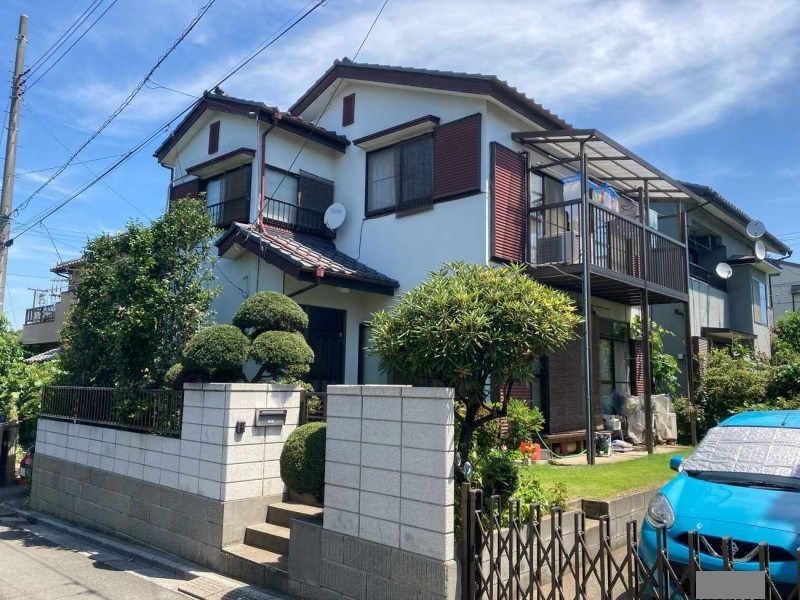 北本市｜外壁塗装工事（セラミシリコン）