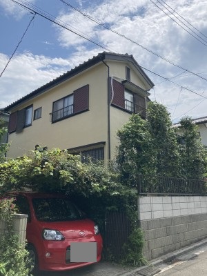 北本市｜外壁塗装工事（セラミシリコン）