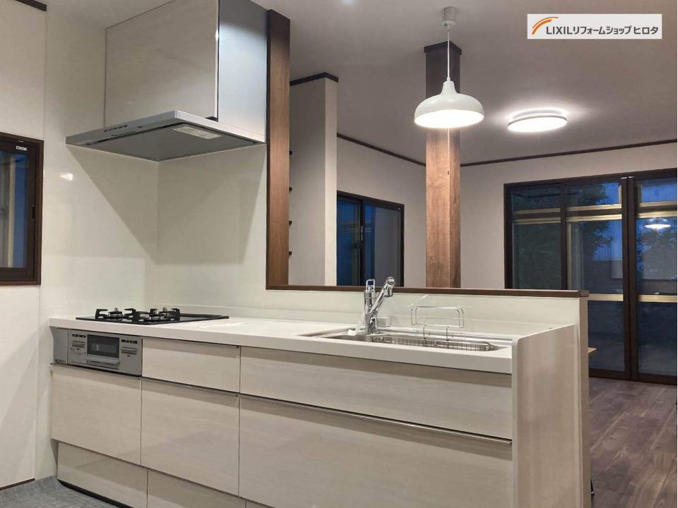 上尾市｜水廻り内装リフォーム　～何度も相談できて安心。こだわりと理想を形にした快適な住まい～