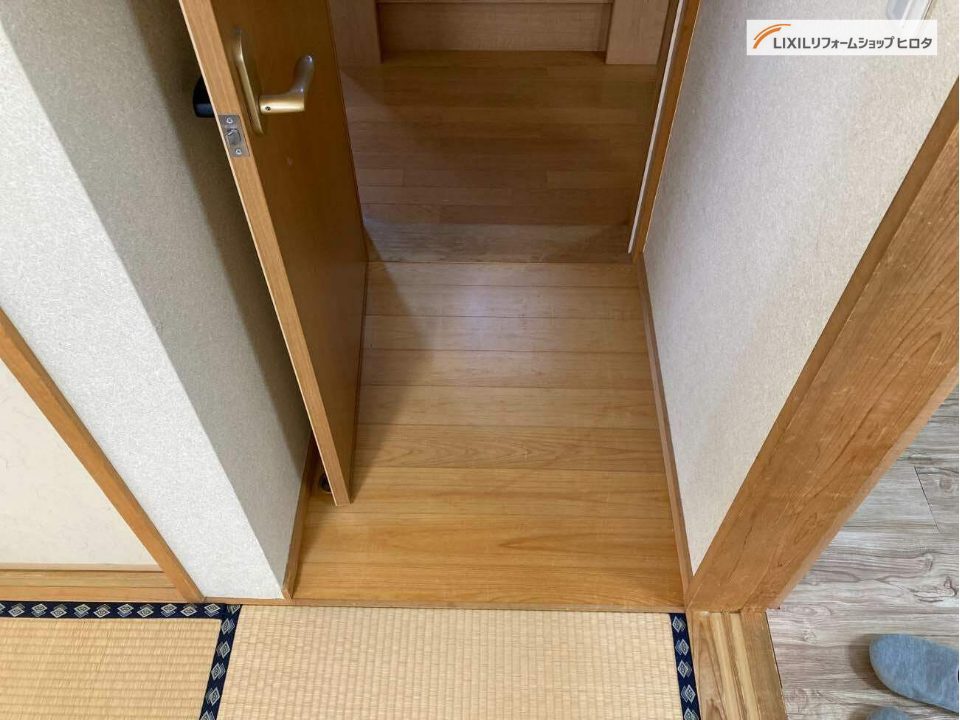 上尾市｜内装リフォーム　～間接照明が彩る贅沢な空間。開放感あふれる玄関と和室のこだわりリノベ～