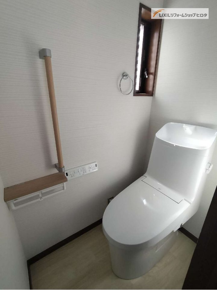 北本市｜トイレリフォーム　～将来を見据えた安心感を。最新トイレで叶える快適で安全な毎日～(リクシル：アメージュ)