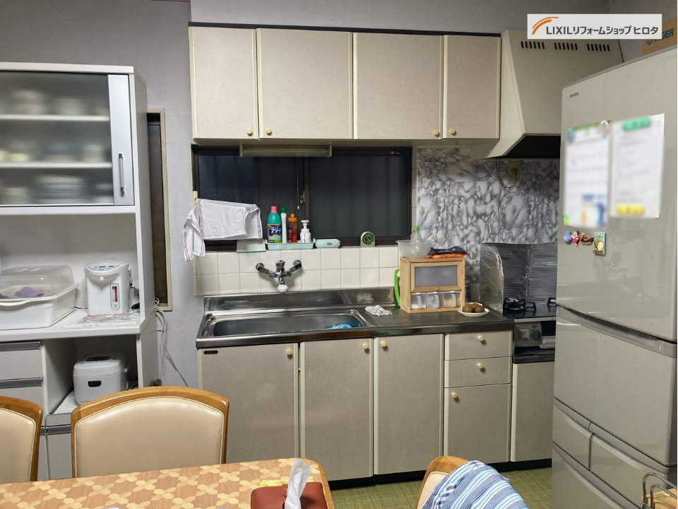 上尾市｜キッチンリフォーム　～地元で評判の安心リフォーム。使いやすく理想的なキッチン空間へ～(リクシル：シエラ)