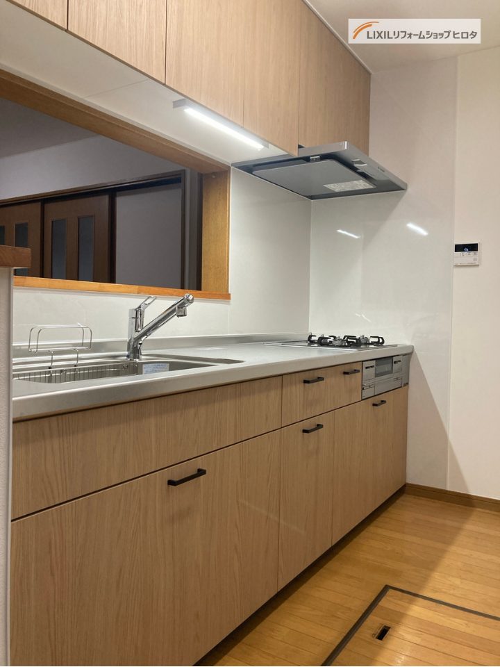 上尾市｜キッチンリフォーム　～20年越しの夢が実現！こだわりを詰め込んだ理想のキッチン空間～(リクシル：シエラ)