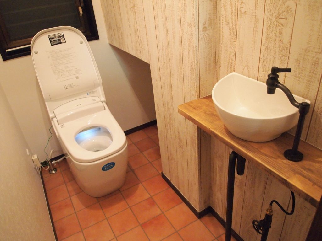 川島町｜トイレリフォーム（LIXIL：サティス）