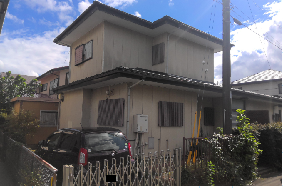 上尾市 | 外壁塗装リフォーム：屋根塗装・雨樋交換・軒天張替え